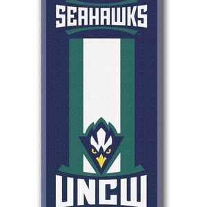 UNC Wilmington Seahawks Beach Towel